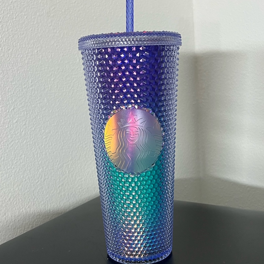 Starbucks studded mermaid tumbler